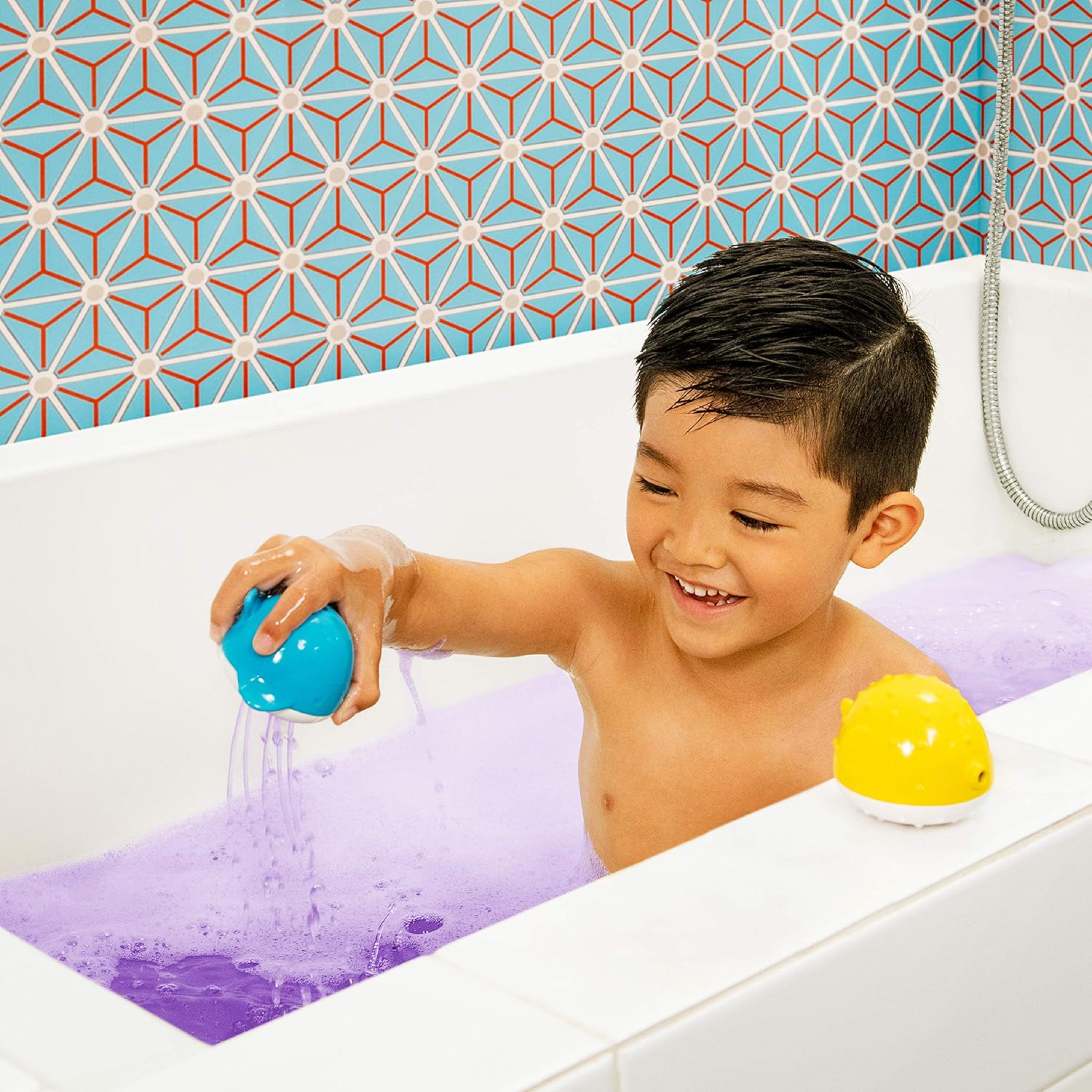 Color Buddies™ – Juguete de Baño con Pastillas Efervescentes de Colores