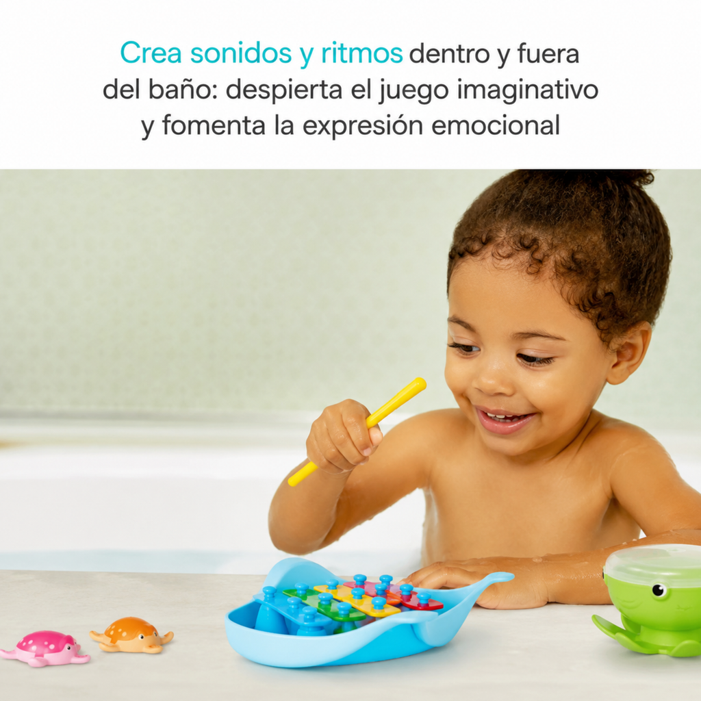 Set de Juguetes Musicales para el Baño Bath Beats™