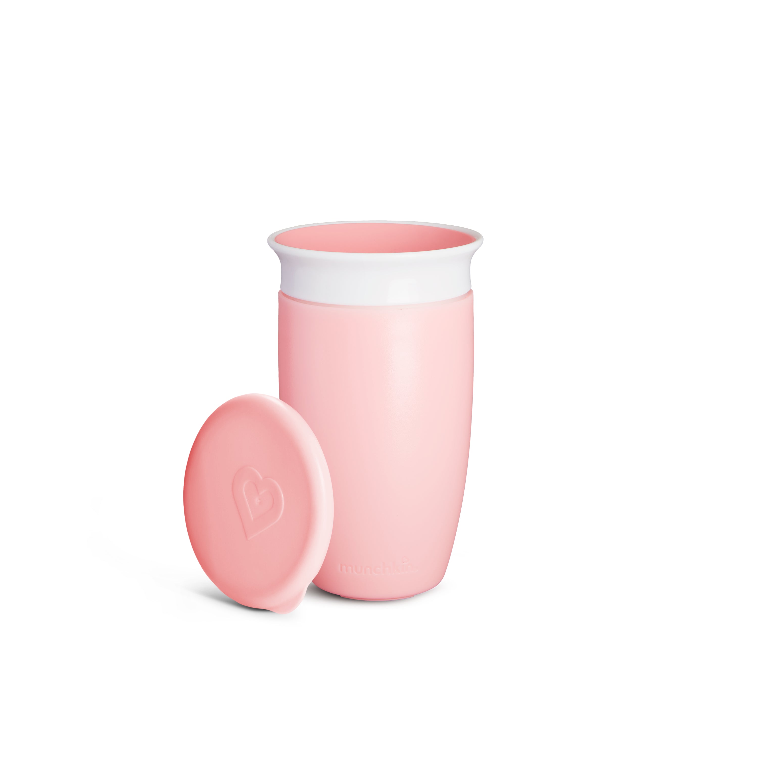Vaso de aprendizaje Miracle 360 con tapa 296ml - Rosa