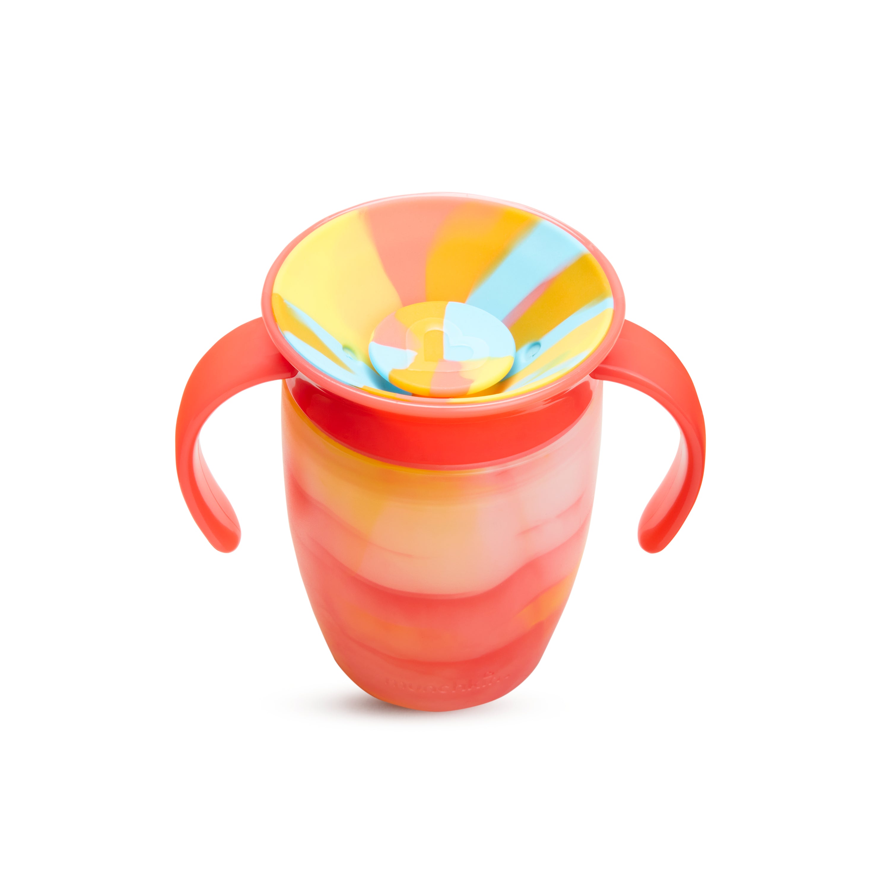 Pack 2 Vasos de aprendizaje Miracle 360 207ml - Rojo/Amarillo