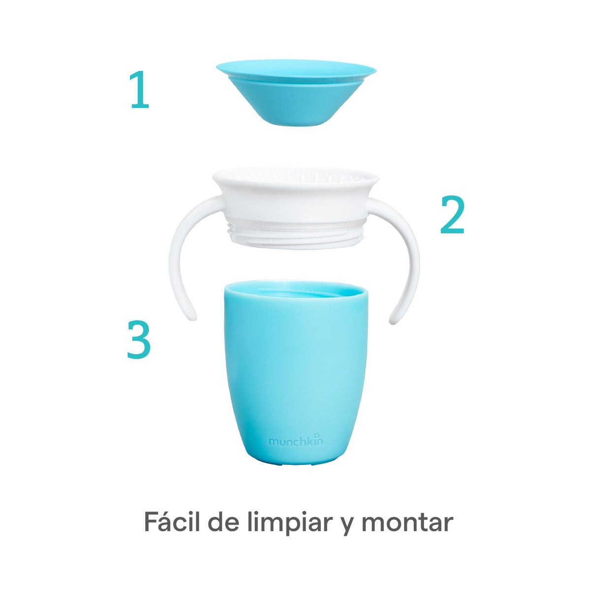 Vaso de aprendizaje Miracle 360° · 207 ml
