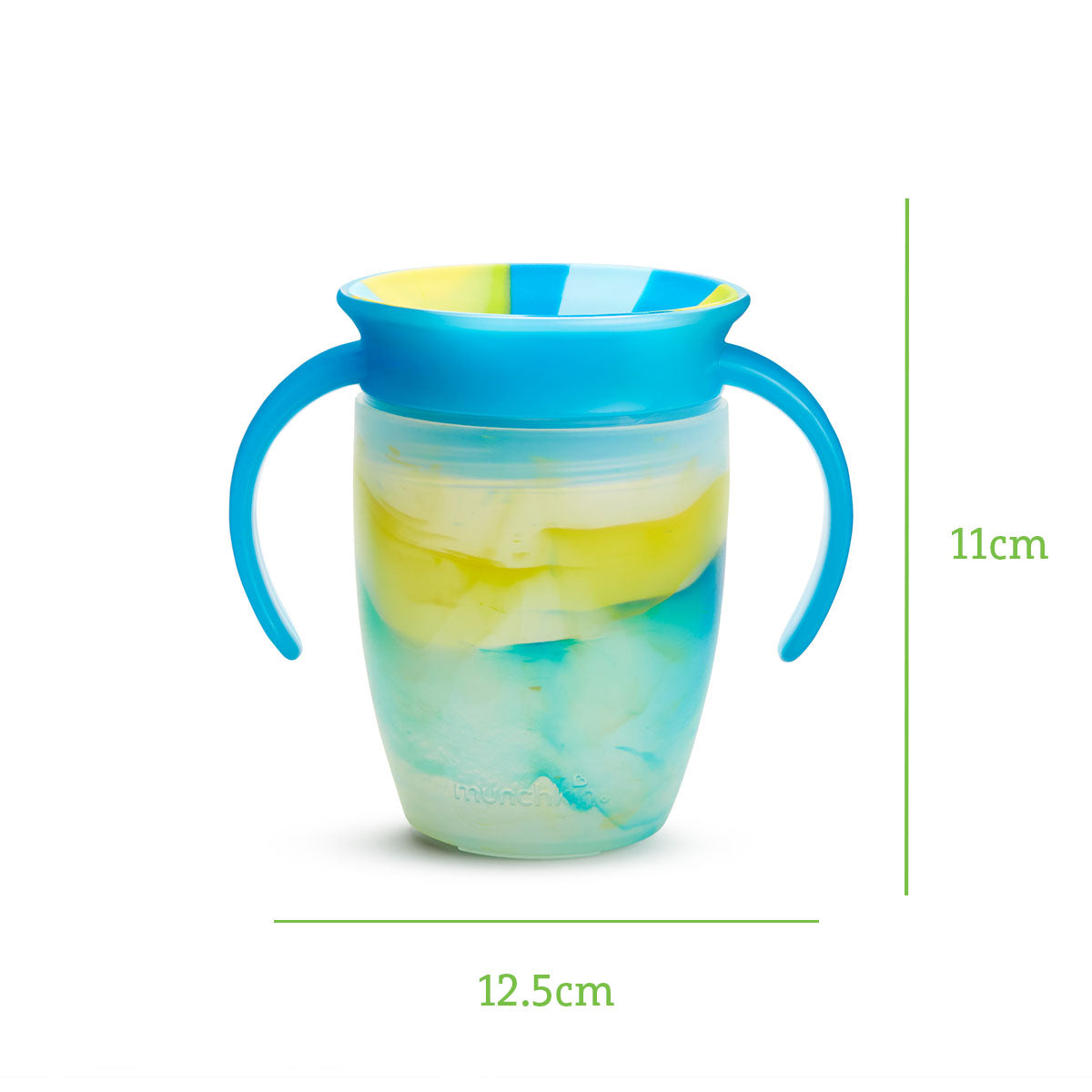 Pack 2 Vasos de aprendizaje Miracle 360 207ml - Azul/Amarillo